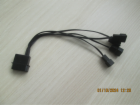 XPG kabel 1x 4pin na 2x3pin 5V nebo 2x 12V