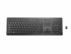 HP Wireless Premium Bezdrátová klávesnice, SK - černá Bez...