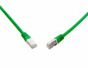 SOLARIX 10G patchkabel CAT6A SFTP LSOH 15m,zelený