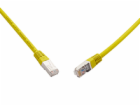 SOLARIX 10G patch kabel CAT6A SFTP LSOH 7m,žlutý