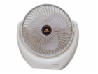 Přenosný ventilátor Kisonli F105, 2000mAh – bílá/šedá Pře...