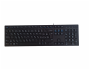 Dell KB216 Klávesnice SK - černá USB Drátová klávesnice Dell KB216 s Slovenským rozložením je vhodná pro každodenní psaní doma i v kanceláři. Klasický design a pohodlné ovládání pro práci i studium.