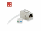 LYNX keystone STP Cat6, samozařezávací, stříbrný