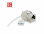 LYNX keystone STP Cat6, samozařezávací, stříbrný