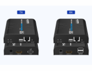 PremiumCord HDMI KVM extender přes LAN