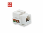 LYNX keystone UTP Cat5e, 90 stp., bílý