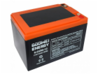 GOOWEI ENERGY 12V 15Ah 6-DZM-12 trakční záložní akumuláto...