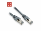 LYNX FTP patch kabel Cat6, PVC, 0,3m, šedý (balení obsahu...