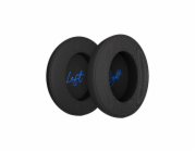 Endorfy náušníky Soft Breathing / textilní / paměťová pěna / univerzální / černé