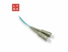 LYNX duplexní patch kabel MM, OM3, SC/SC, 50/125µm, 5m