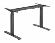 Výškově stavitelný stůl Brateck M08-23DE 2 motory rozsah 620-1280 mm nosnost 100 kg