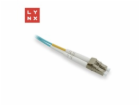 LYNX duplexní patch kabel MM, OM3, LC/LC, 50/125µm, 0,5m