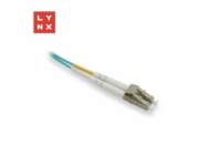 LYNX duplexní patch kabel MM, OM3, LC/LC, 50/125µm, 0,5m
