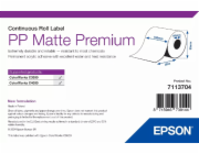 PP Matte Label Premium, Cont Roll, 105mm x 29m
