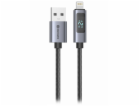 Swissten LCD kabel USB-A / lightning 1m