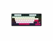 LORGAR Klávesnice KBP7075MW, mechanická, 75%, bezdrátová herní, černá/červená, CS