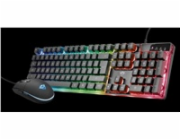 TRUST set klávesnice + myš GXT 838 Azor Gaming Combo CZ/SK