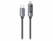 Swissten LCD kabel USB-C / lightning 1m