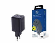 3mk síťová nabíječka - Hyper Charger PD 45W, černá