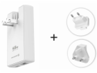 Swissten cestovní adaptér GaN USB-C + USB-A 45w výměnné v...