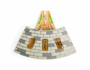 Bigjigs Rail Trojité depo s vraty