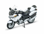 Welly Motocykl BMW R1200 RT 1:18 policejní bílý