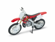 Welly Motorka Honda CR250R 1:18 červená