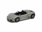 Welly Porsche 918 Spyder (concept) 1:34 stříbrné