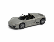 Welly Porsche 918 Spyder (concept) 1:34 stříbrné