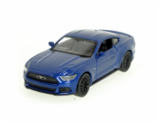 Welly - Ford Mustang GT (2015) model 1:34 modrý