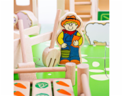 Bigjigs Toys Velká dřevěná farma
