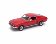 Welly Ford Mustang GT (1967) 1:24 červený