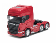 Welly Tahač Scania V8 R730 1:32 červený