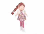 Doudou Jolijou Panenka Julia 25 cm růžová