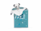 Doudou Plyšová mini hračka muchláček 20 cm panda