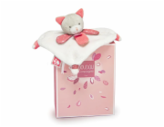 Doudou Plyšová mini hračka muchláček 20 cm kočka