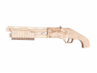 Woodcraft Dřevěné 3D puzzle Zbraň na gumičky Mossberg