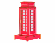 Woodcraft Dřevěné 3D puzzle Britská telefonní budka