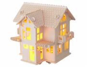 Woodcraft Dřevěné 3D puzzle Evropská vila C