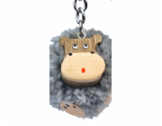 2Kids Toys Dřevěná klíčenka pompon Hroch