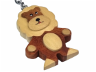 2Kids Toys Dřevěná klíčenka Lev stojící