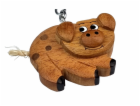 2Kids Toys Dřevěná klíčenka velká Prase