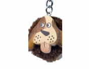 2Kids Toys Dřevěná klíčenka pompon Pes