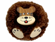2Kids Toys Dřevěná magnetka velká pompon Tygr