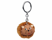 2Kids Toys Dřevěná klíčenka pompon Kočka
