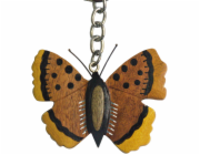 2Kids Toys Dřevěná klíčenka velká Motýl