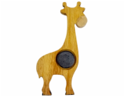 2Kids Toys Dřevěná magnetka velká Žirafa