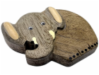 2Kids Toys Dřevěná magnetka velká Slon z boku