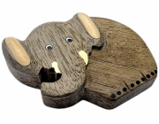 2Kids Toys Dřevěná magnetka velká Slon z boku