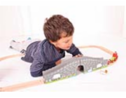 Bigjigs Rail Farma most s tunelem